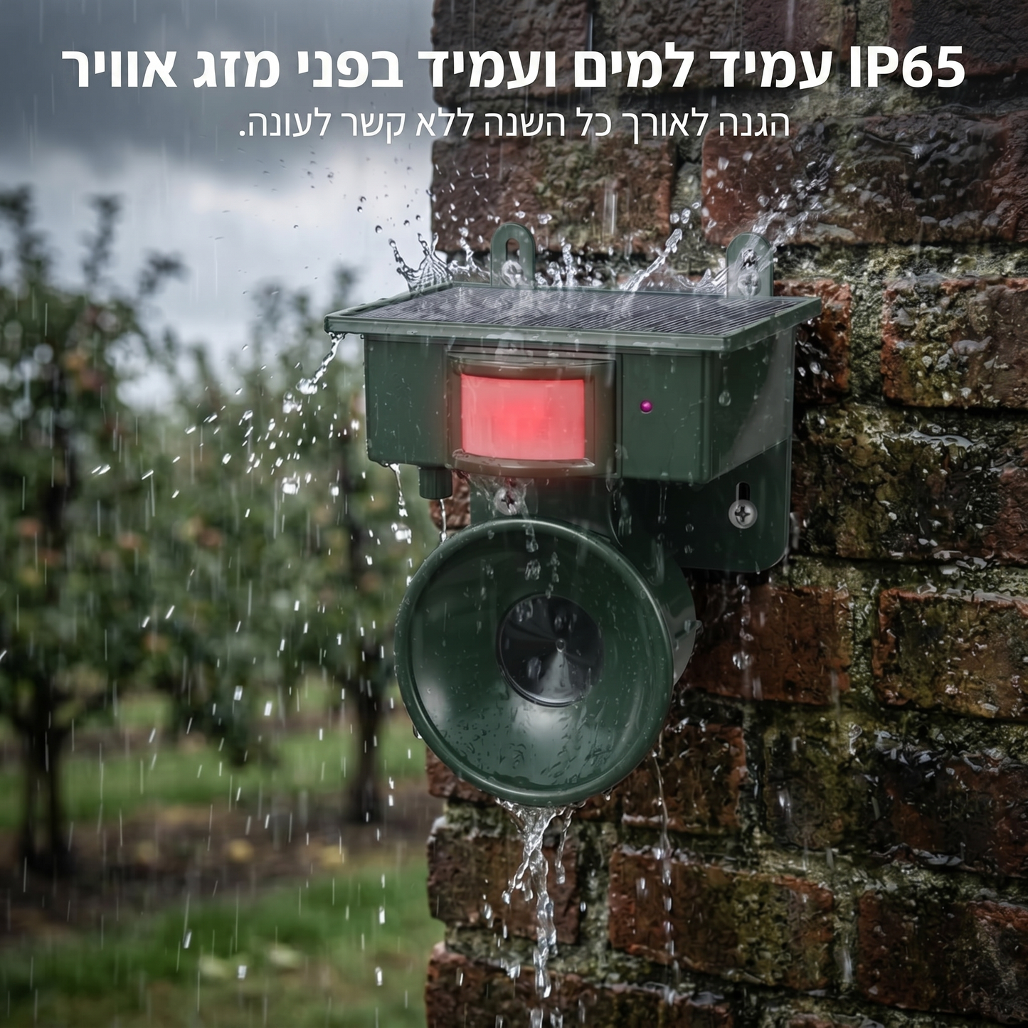 Bugo™ Birds -  דוחה יונים ועורבים